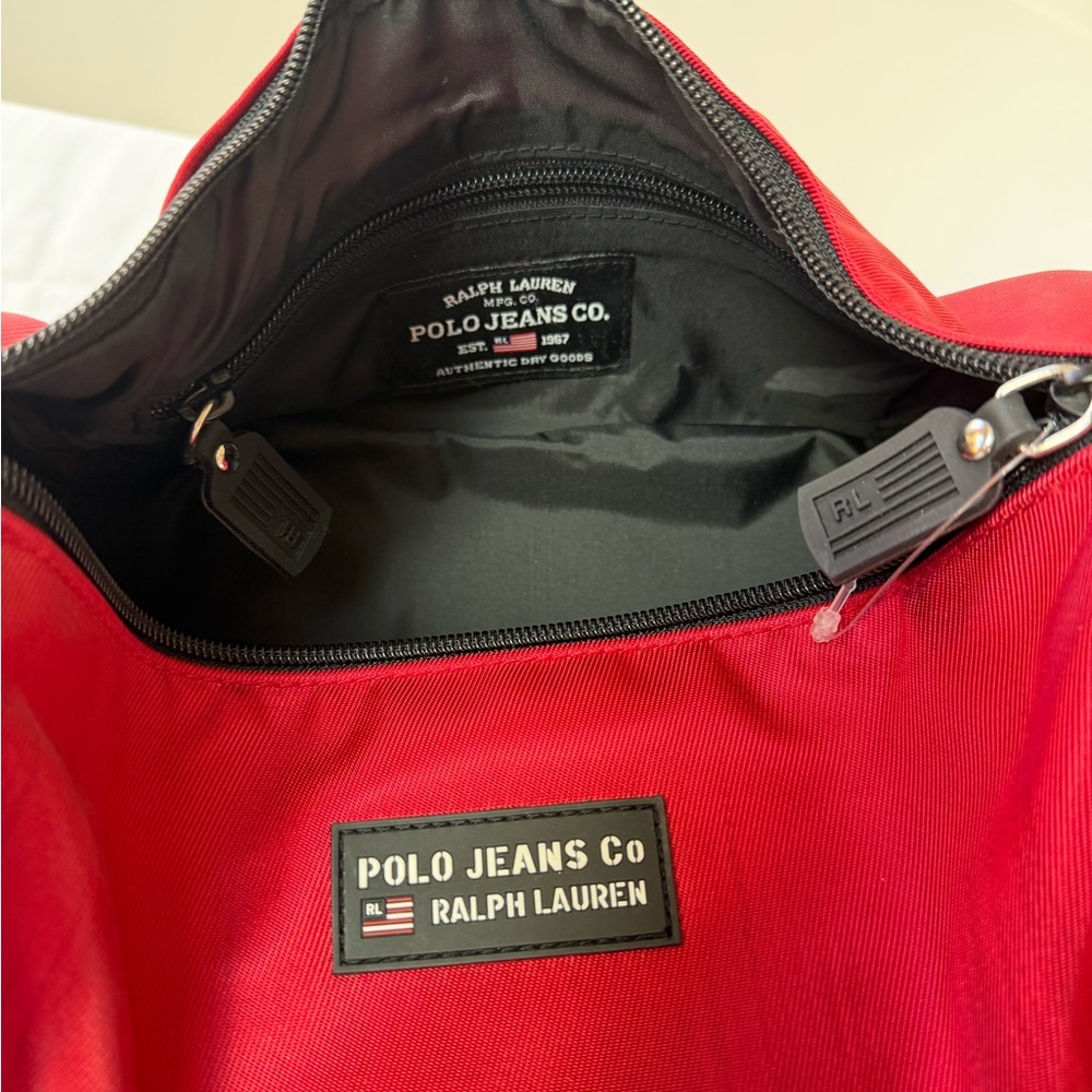 Ralph Lauren Red Toiletry Bag